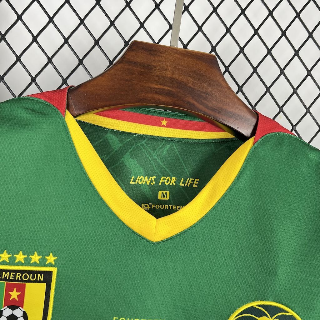 Cameroon Soccer Jersey Home Custom Shirt 2025 - Ujersey