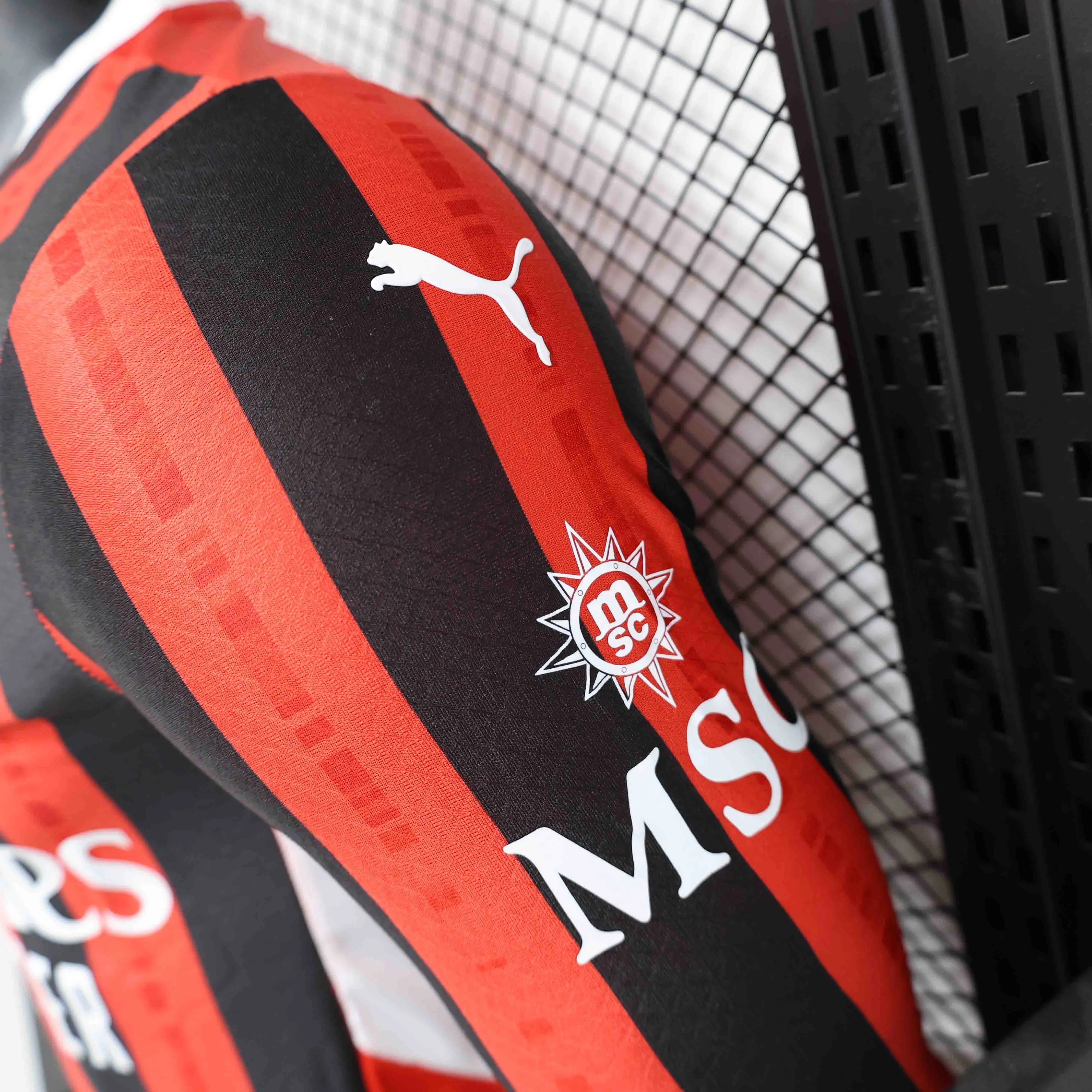 AC Milan Soccer Jersey Home Long Sleeve Shirt 2024/25 - U-jersey