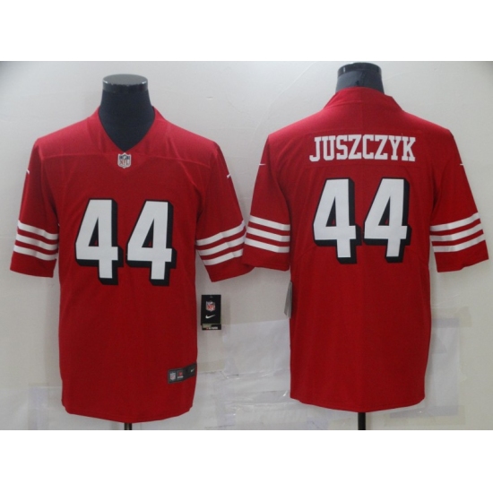 Men's Nike San Francisco 49ers #44 Kyle Juszczyk Red Team Color Vapor Untouchable Limited Jersey - Ujersey