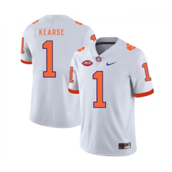 Clemson Tigers 1 Jayron Kearse White Nike College Football Jersey - Ujersey