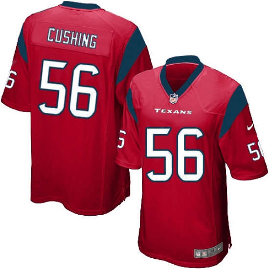 Men's Nike Houston Texans #56 Brian Cushing Game Red Alternate NFL Jersey - Ujersey