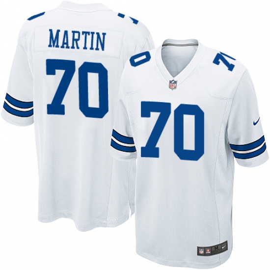 Men's Nike Dallas Cowboys #70 Zack Martin Game White NFL Jersey - Ujersey