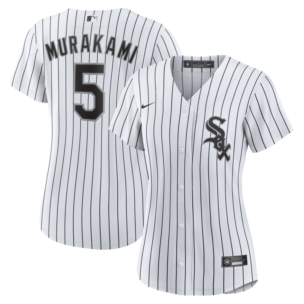 Women's Chicago White Sox Munetaka Murakami Nike White Home Replica Jersey - ujerseystore