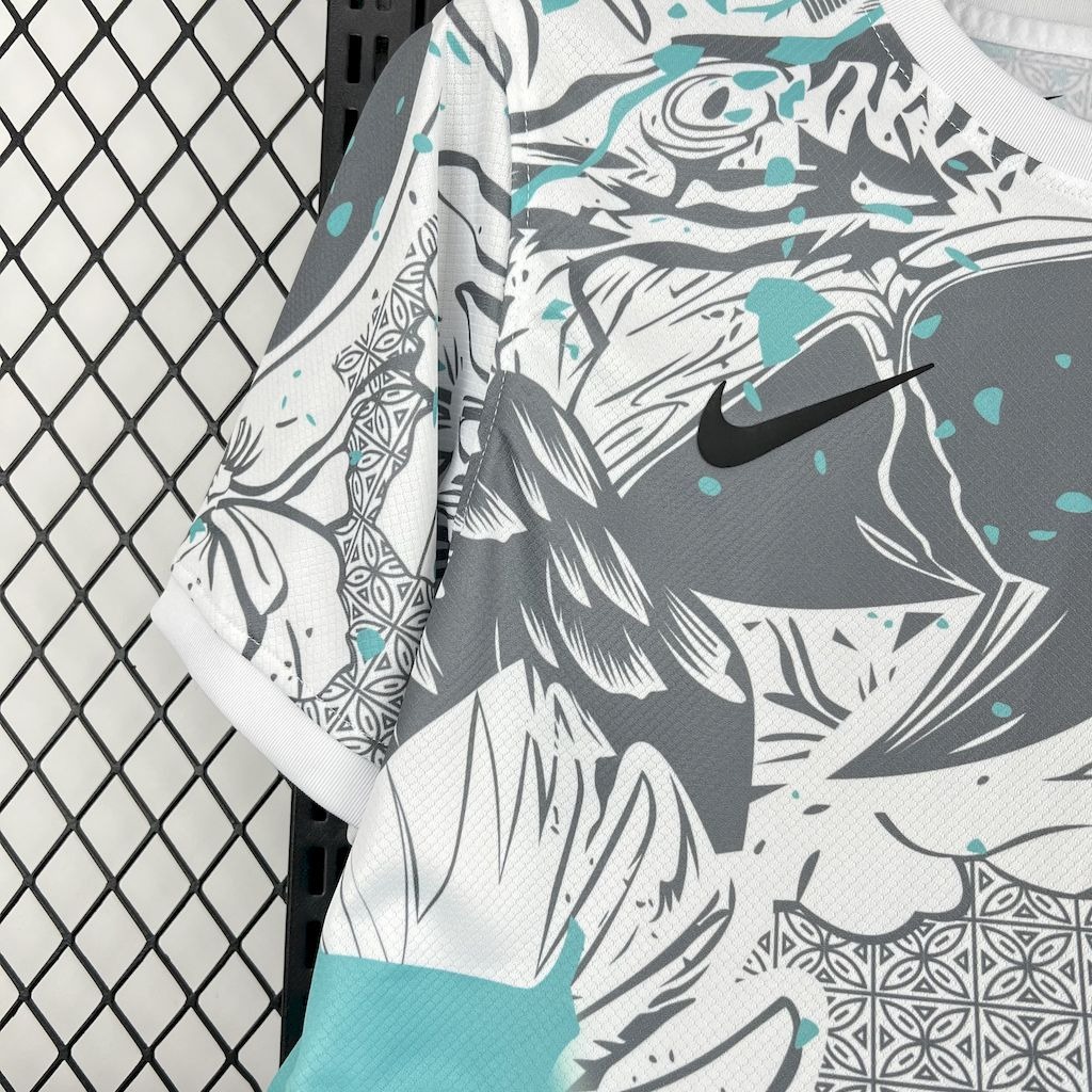 Brazil Soccer Jersey Blue Parrot Special Edition Custom Shirt 2025 - Ujersey Shop