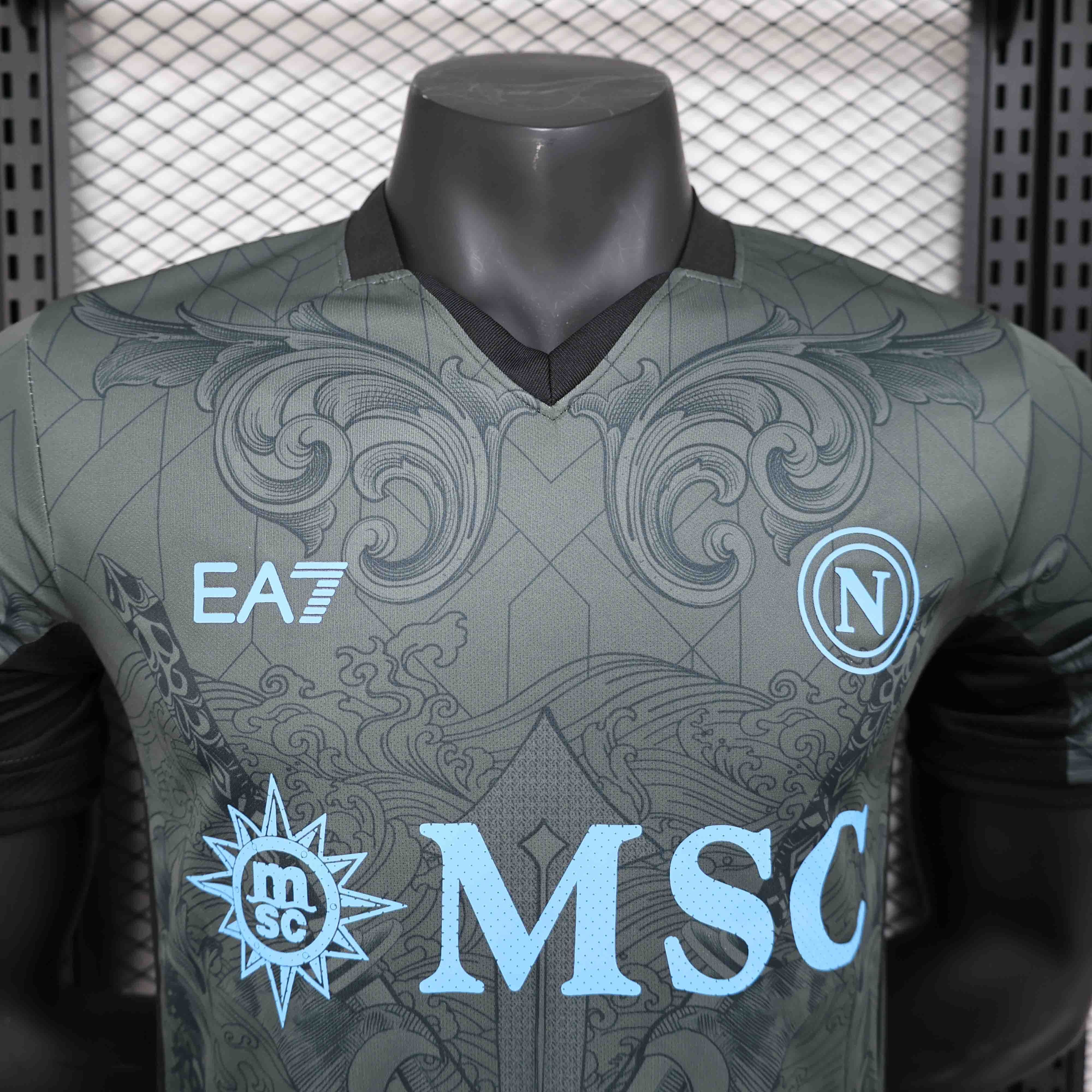 Napoli Soccer Jersey Third Away Shirt 2024/25