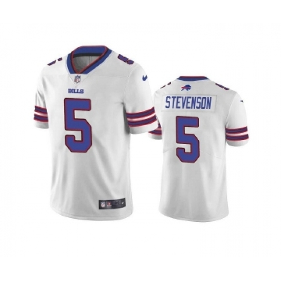 Men's Buffalo Bills #5 Marquez Stevenson White Vapor Untouchable Limited Stitched Jersey - Ujersey