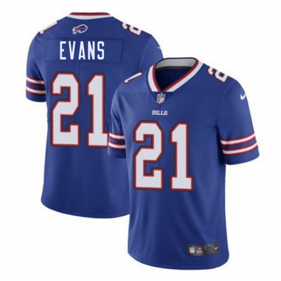 Men's Buffalo Bills #21 Darrynton Evans Blue 2025 Vapor Untouchable Limited Football Stitched Jersey - Ujersey