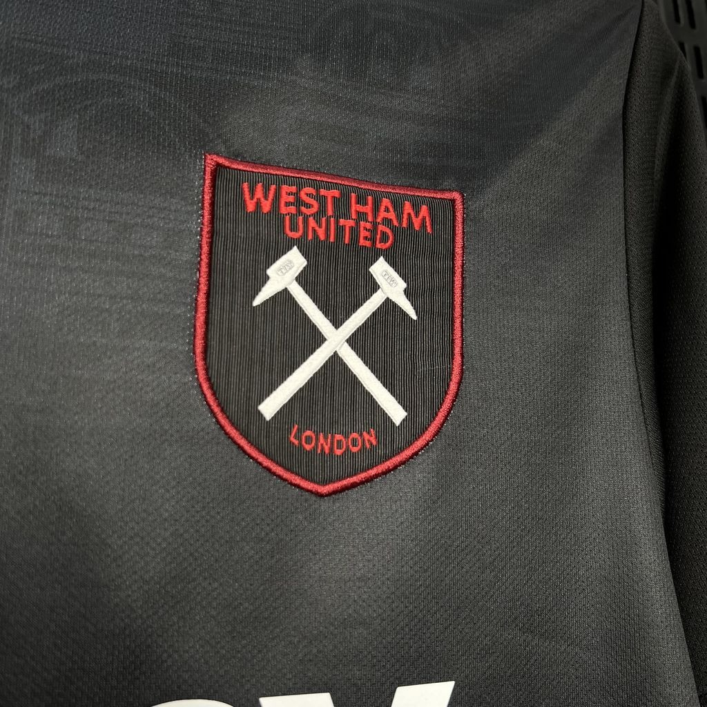 West Ham United Football Jersey Away Custom Shirt 2024/25 - ujerseystore
