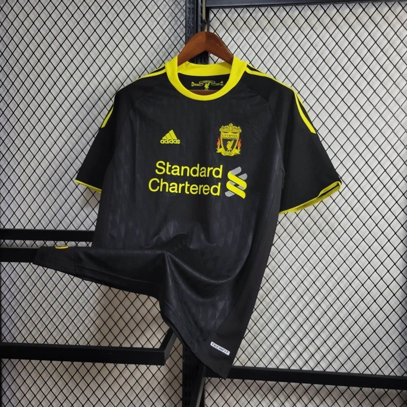 Liverpool Retro Football Jersey Away Custom Shirt 2010/11 - ujerseystore
