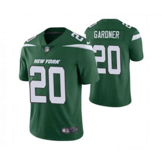 Men's New York Jets #20 Ahmad Gardner 2022 Green Vapor Untouchable Limited Stitched Jersey