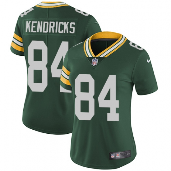 Women's Nike Green Bay Packers #84 Lance Kendricks Elite Green Team Color NFL Jersey - Ujersey