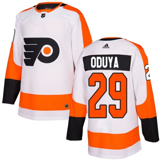 Women's Adidas Philadelphia Flyers #29 Johnny Oduya Authentic White Away NHL Jersey - Ujersey