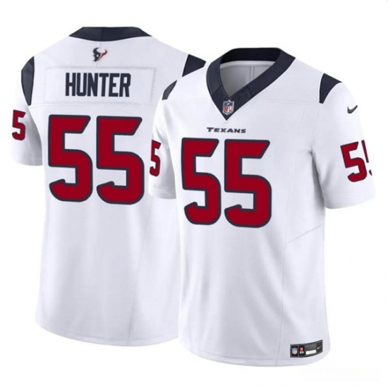Youth Houston Texans #55 Danielle Hunter White 2024 F.U.S.E Vapor Untouchable Limited Stitched Football Jersey - Ujersey