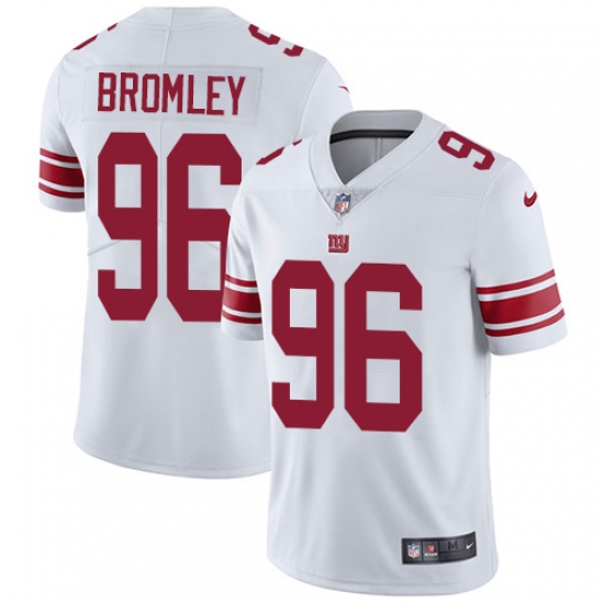 Men's Nike New York Giants #96 Jay Bromley White Vapor Untouchable Limited Player NFL Jersey - Ujersey