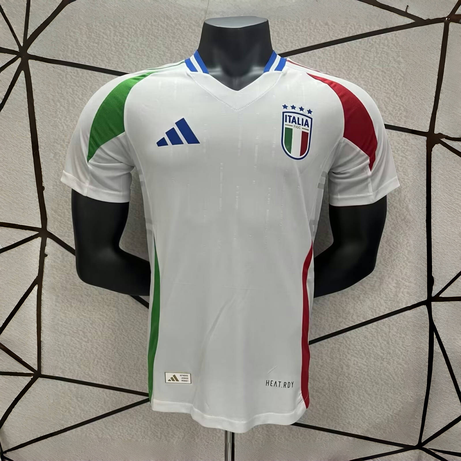 Italy  Soccer Jersey Away Shirt EURO 2024 - U-jersey