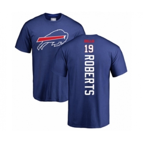 Football Buffalo Bills #19 Andre Roberts Royal Blue Backer T-Shirt - Ujersey