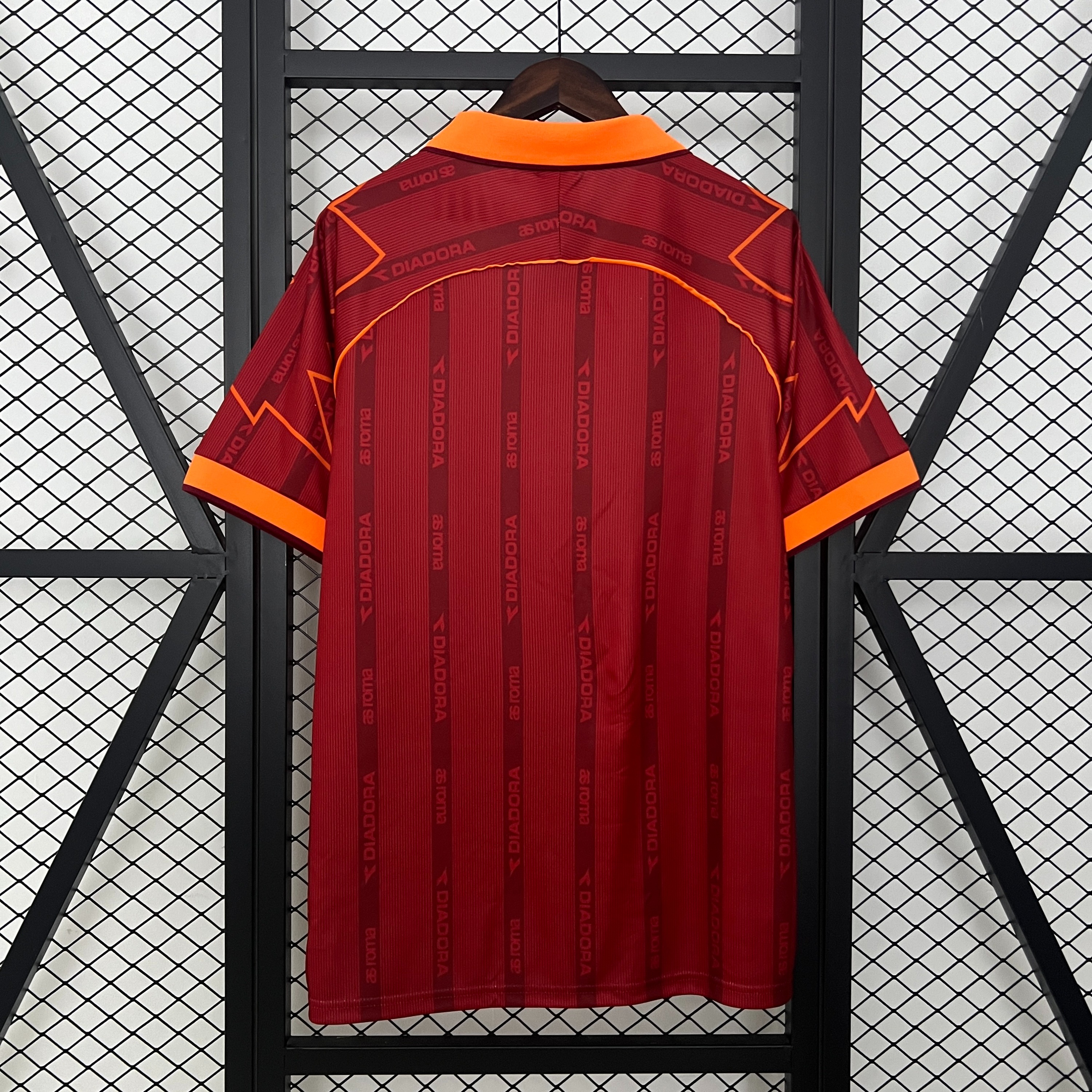 Roma Retro Soccer Jersey Home Custom Shirt 1999/00 - ujerseystore