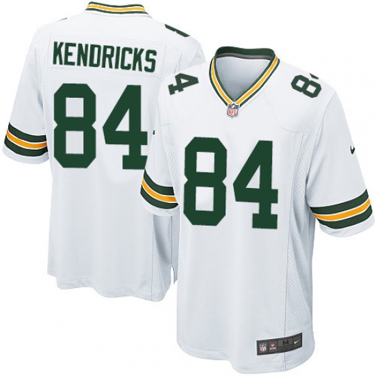 Men's Nike Green Bay Packers #84 Lance Kendricks Game White NFL Jersey - Ujersey