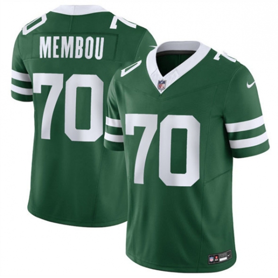 Men's New York Jets #70 Armand Membou Green 2025 Draft F.U.S.E. Vapor Untouchable Limited Football Stitched Jersey - Ujersey