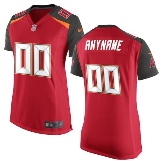 Women's Tampa Bay Buccaneers Nike Red Custom Game Jersey - Ujersey