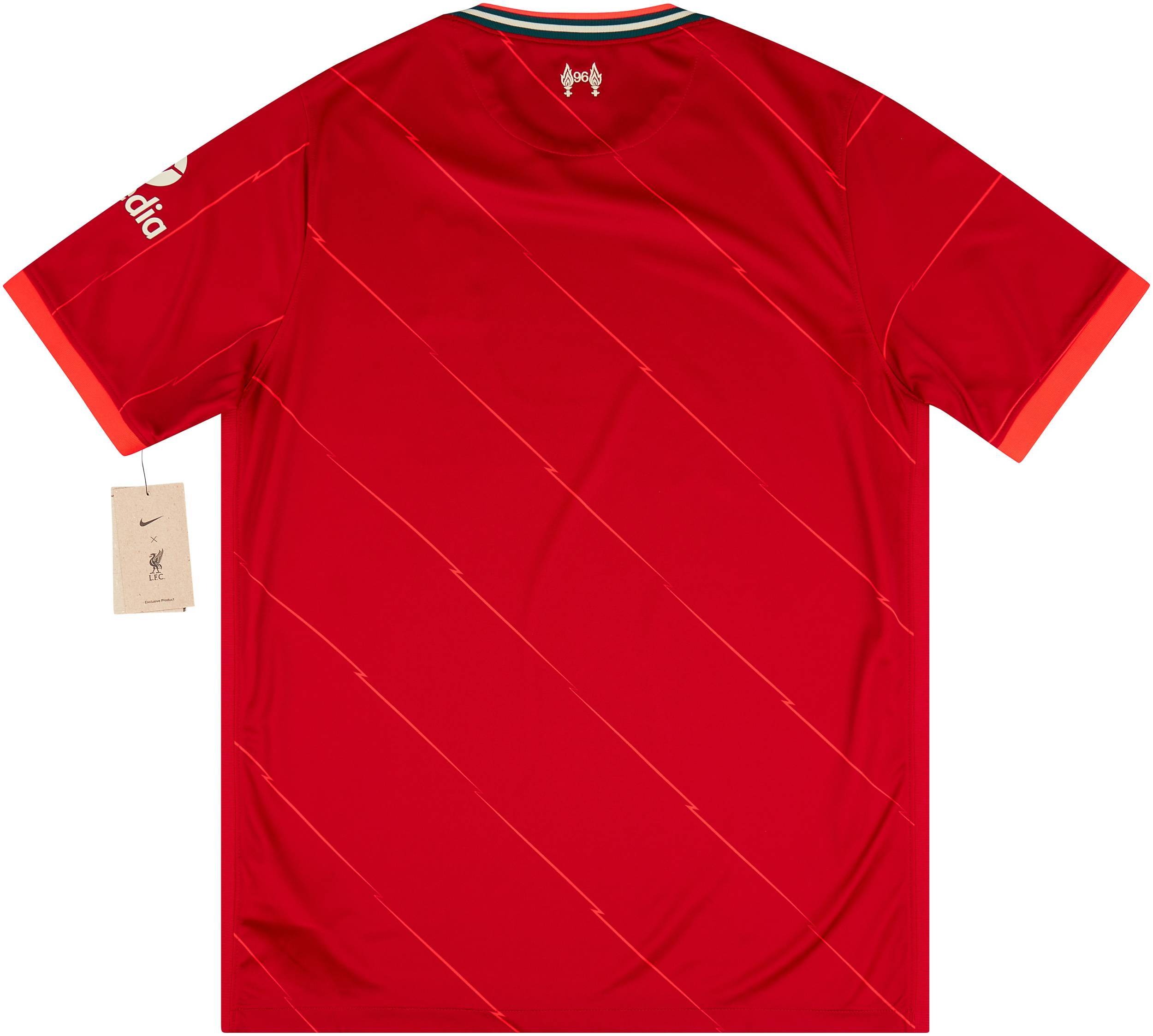 Liverpool Retro Football Jersey Home Custom Shirt 2021/22 - Ujersey NHL