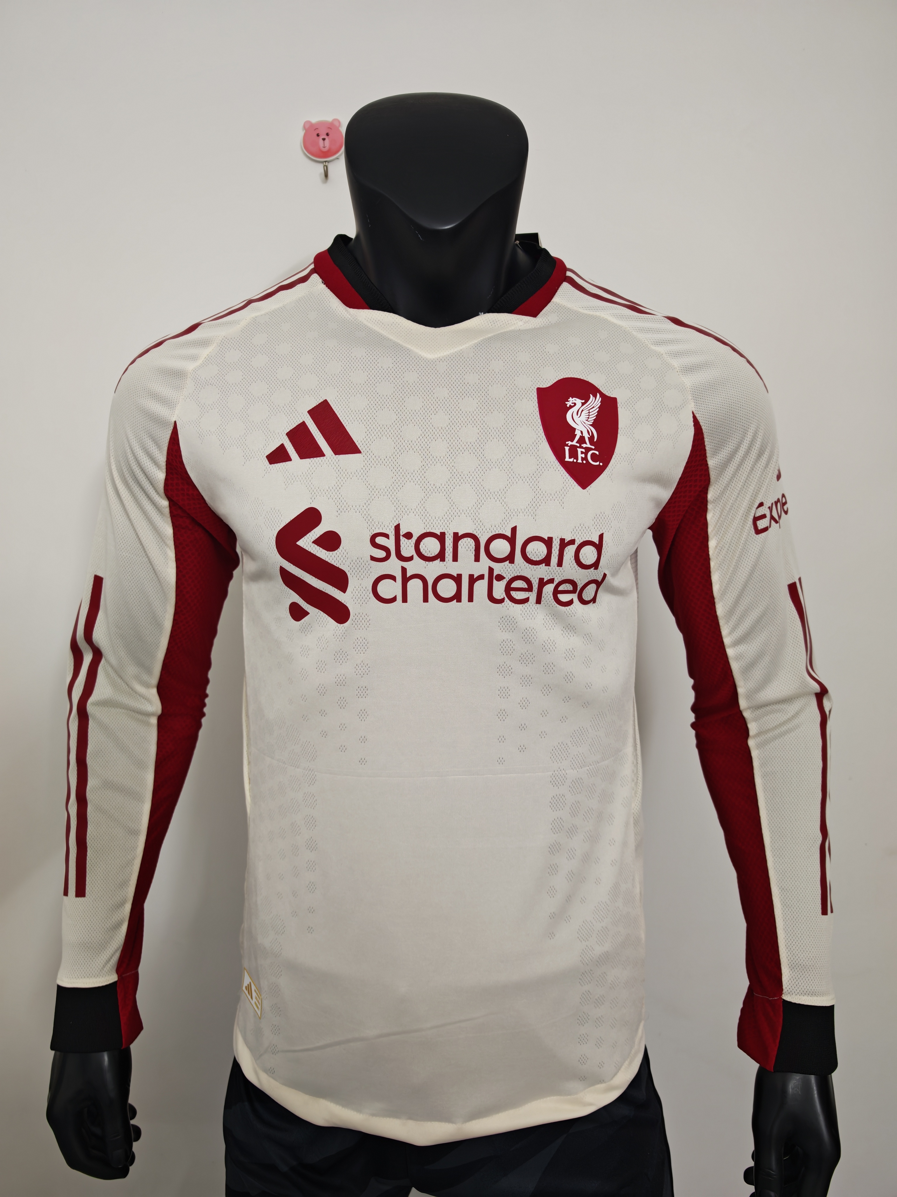 Liverpool Football Jersey Away Long Sleeve Shirt 2025/26