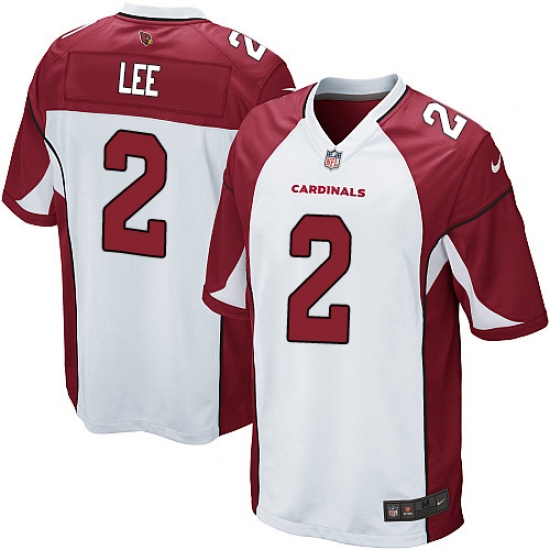 Men's Nike Arizona Cardinals #2 Andy Lee Game White NFL Jersey - Ujersey