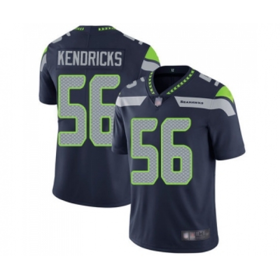 Men's Seattle Seahawks #56 Mychal Kendricks Navy Blue Team Color Vapor Untouchable Limited Player Football Jersey - Ujersey