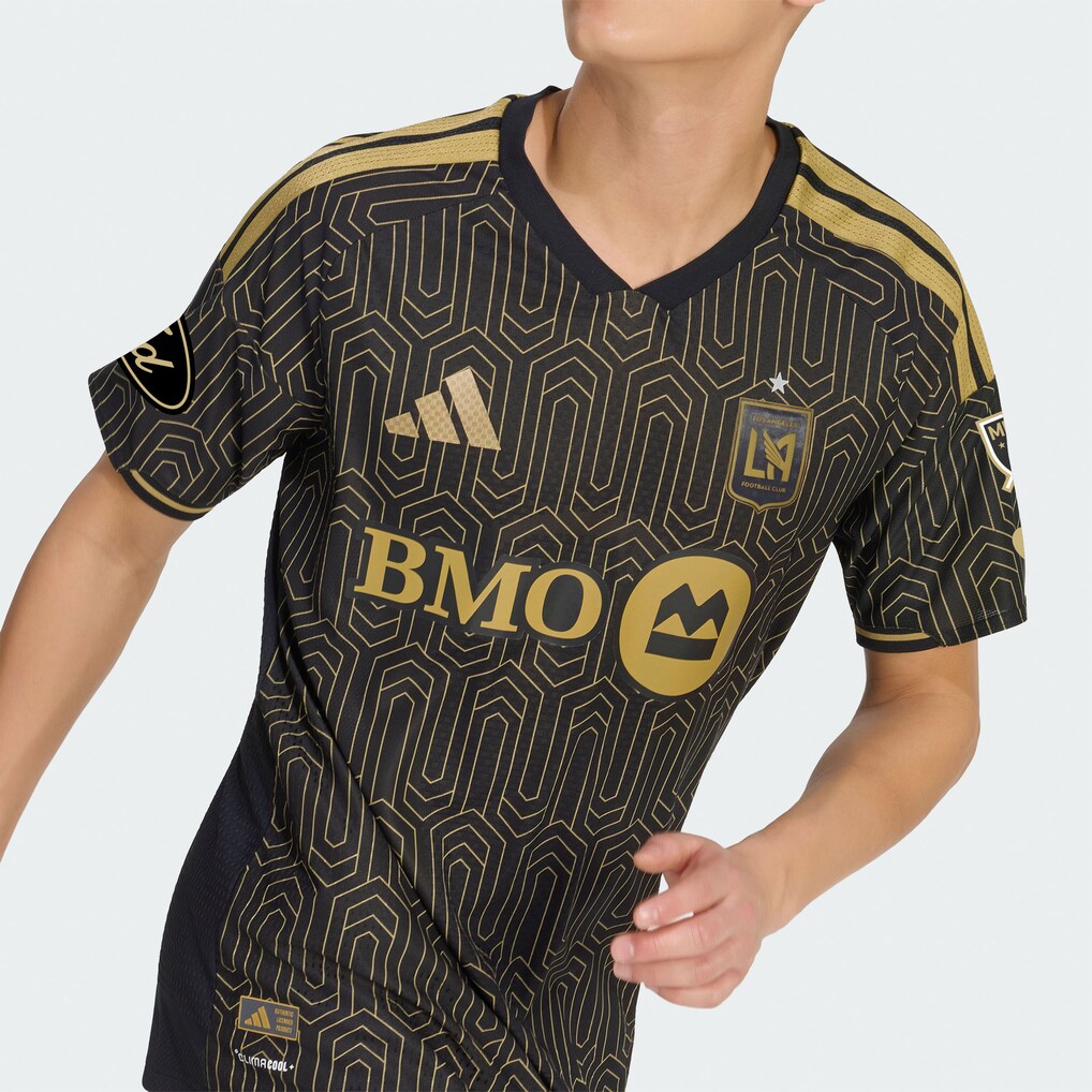 Men's LAFC adidas Black 2026 Primary Kit On-Field Authentic Patch Jersey - Ujersey