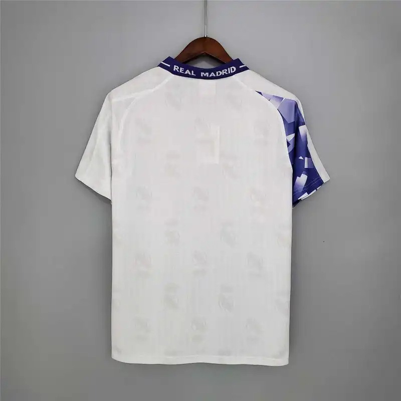 Real Madrid Retro Jersey Third Away Custom Soccer Shirt 1996-97 - ujerseystore