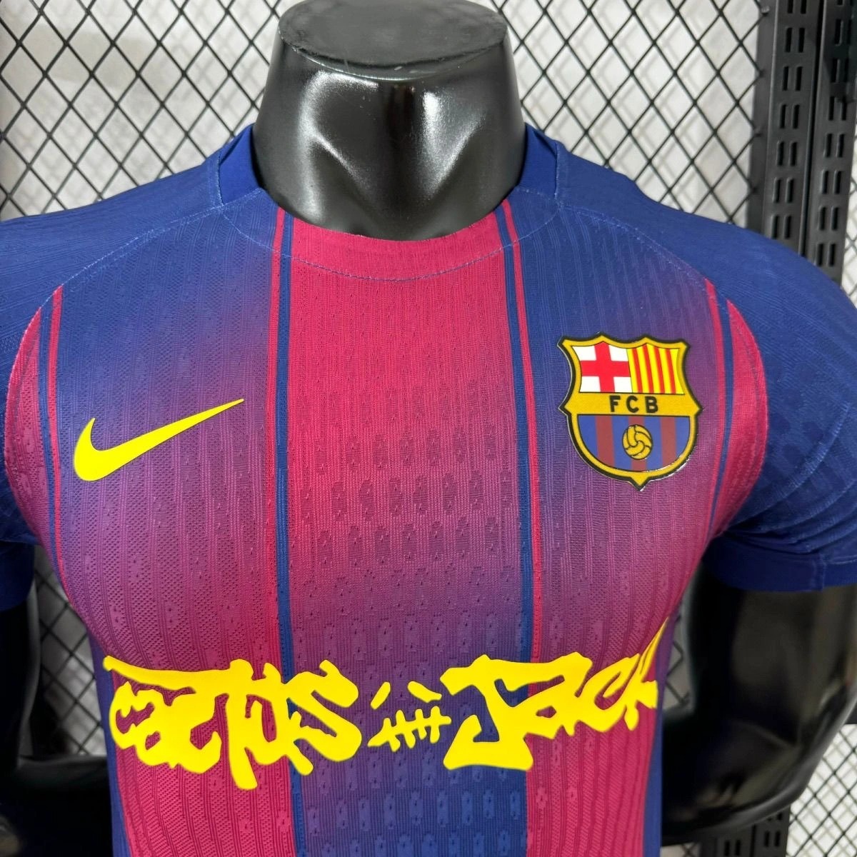 Soccer Jersey Barcelona Home x Travis Scott Shirt 2025/26