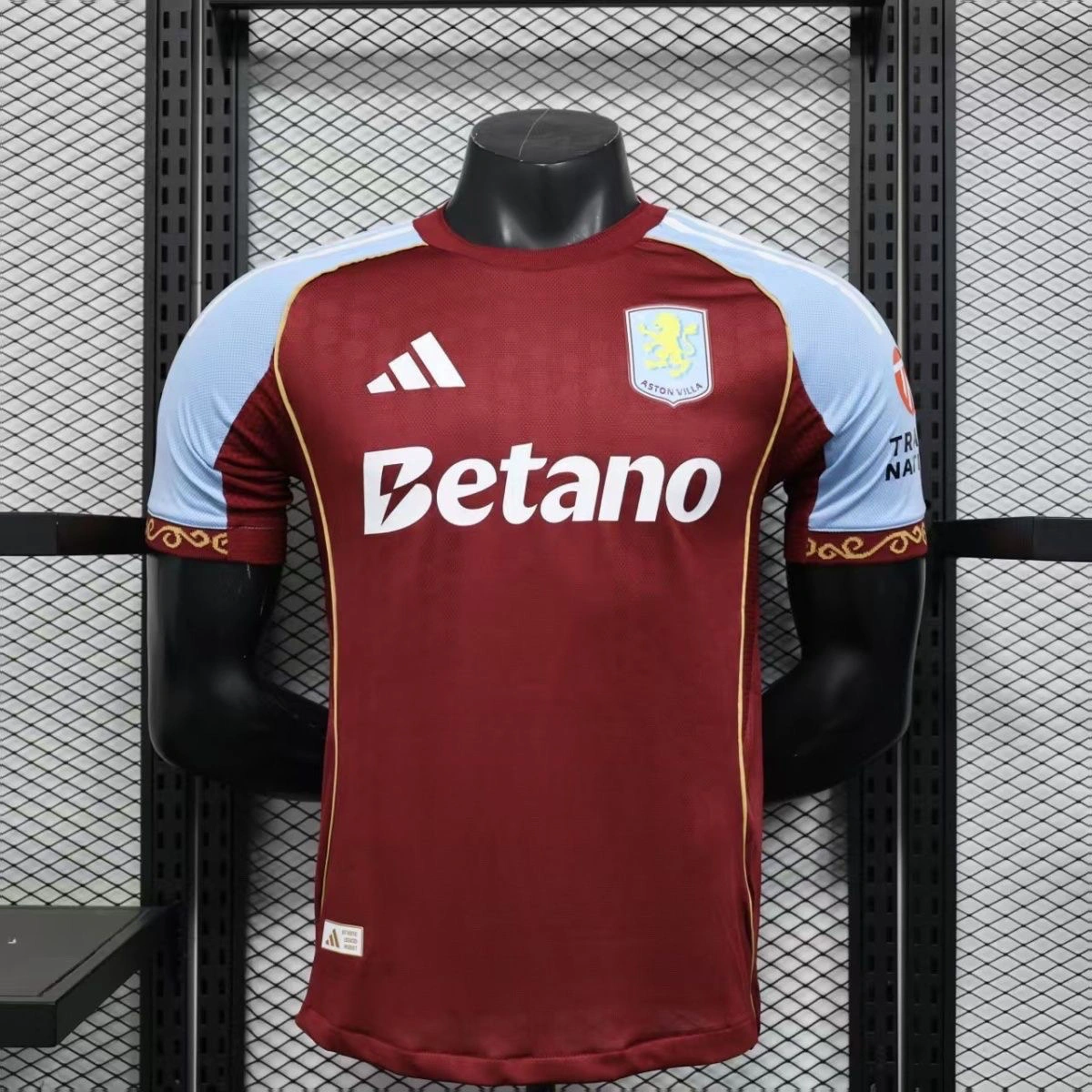 Aston Villa Football Jersey Home Shirt 2025/26 - U-jersey