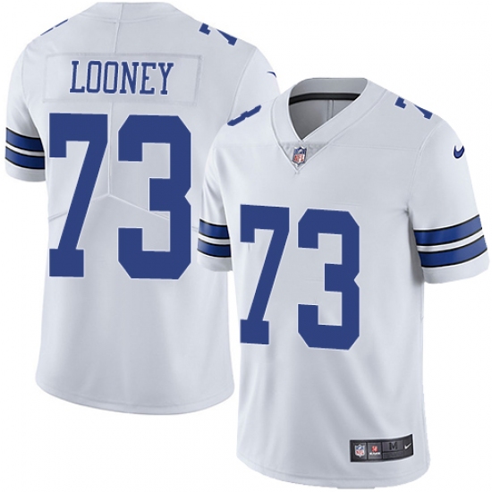 Youth Nike Dallas Cowboys #73 Joe Looney White Vapor Untouchable Limited Player NFL Jersey - Ujersey