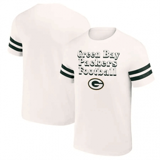 Men's Green Bay Packers Cream X Darius Rucker Collection Vintage T Shirt - Ujersey