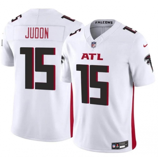 Men's Atlanta Falcons #15 Matthew Judon White 2024 F.U.S.E Vapor Untouchable Limited Football Stitched Jersey - Ujersey