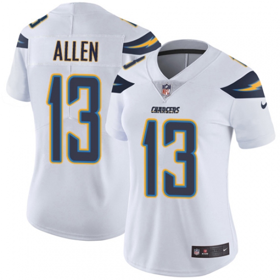 Women's Nike Los Angeles Chargers #13 Keenan Allen White Vapor Untouchable Limited Player NFL Jersey - Ujersey