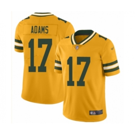 Youth Green Bay Packers #17 Davante Adams Limited Gold Inverted Legend Football Jersey - Ujersey
