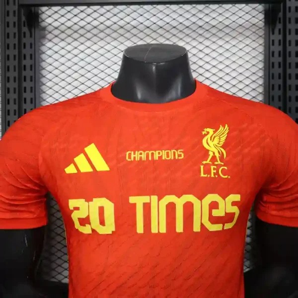 Liverpool Football Jersey Red Special Edition Shirt 2025/26