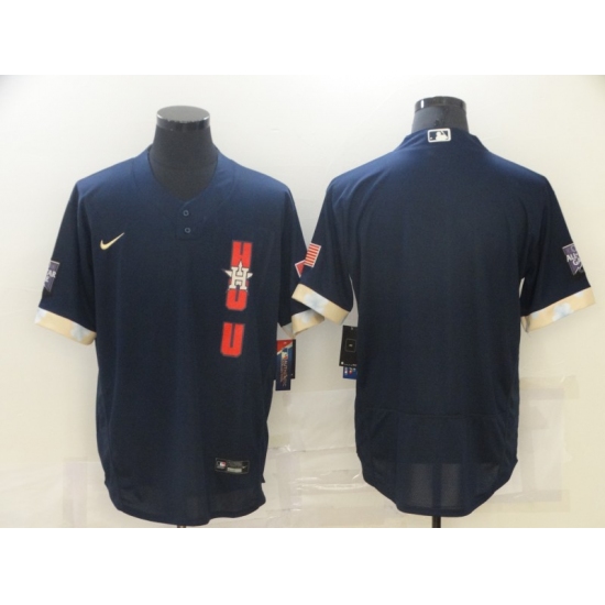 Men's Houston Astros Blank Nike Navy 2021 All-Star Game Replica Jersey - Ujersey