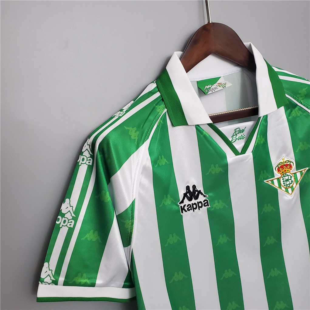 Real Betis Retro Jersey Home Soccer Shirt 1995/97 - U-jersey