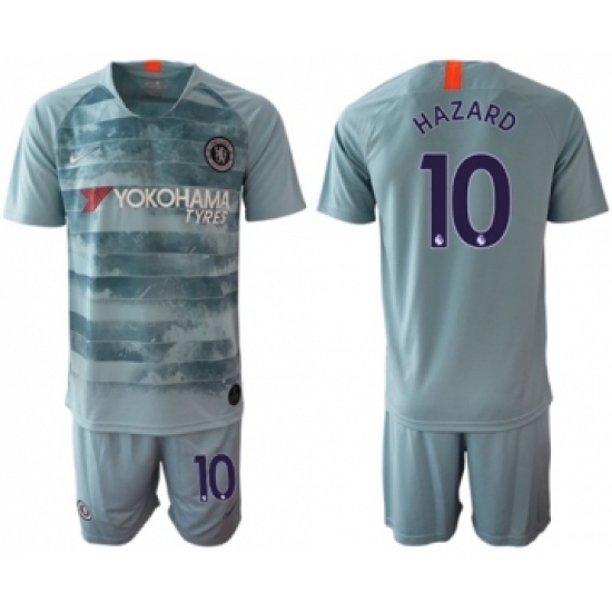 Chelsea #10 Hazard Third Soccer Club Jersey