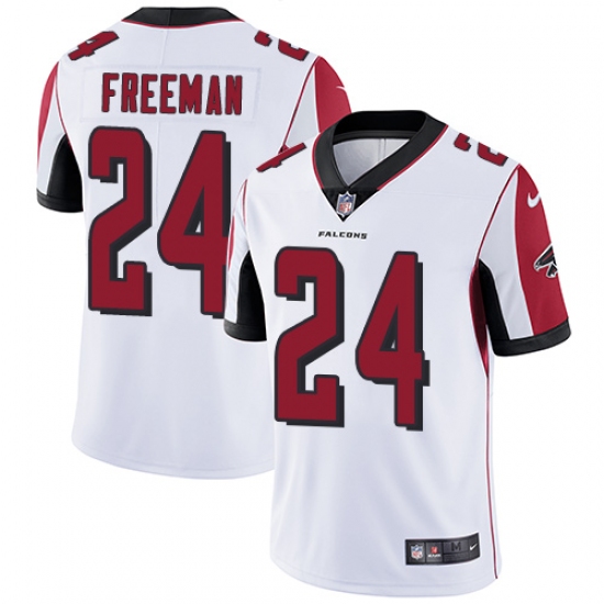 Youth Nike Atlanta Falcons #24 Devonta Freeman White Vapor Untouchable Limited Player NFL Jersey - Ujersey