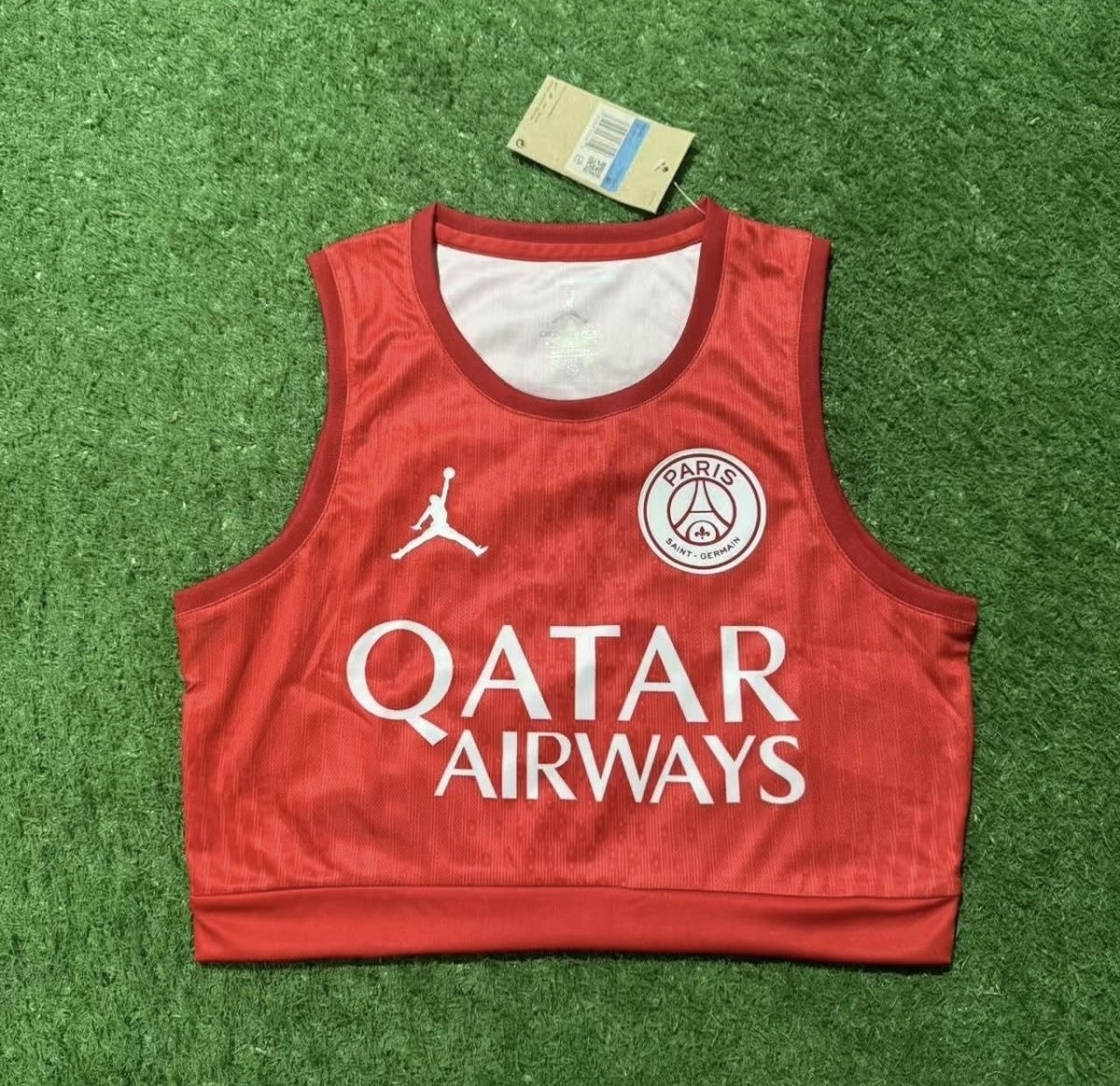 PSG Soccer Jersey Red Women's Vest 2025/26 - Ujersey NHL