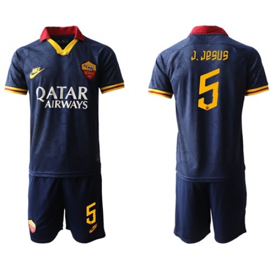 Roma #5 J.Jesus Third Soccer Club Jersey
