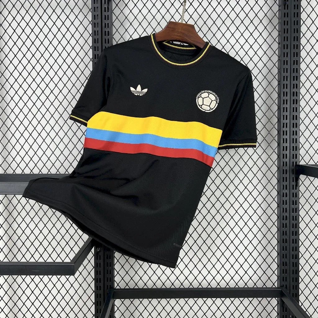 Colombia Soccer Jersey Custom Shirt 2024 - 100th Anniversary - ujerseystore