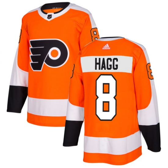Youth Adidas Philadelphia Flyers #8 Robert Hagg Premier Orange Home NHL Jersey - Ujersey