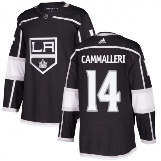 Men's Adidas Los Angeles Kings #14 Mike Cammalleri Premier Black Home NHL Jersey - Ujersey