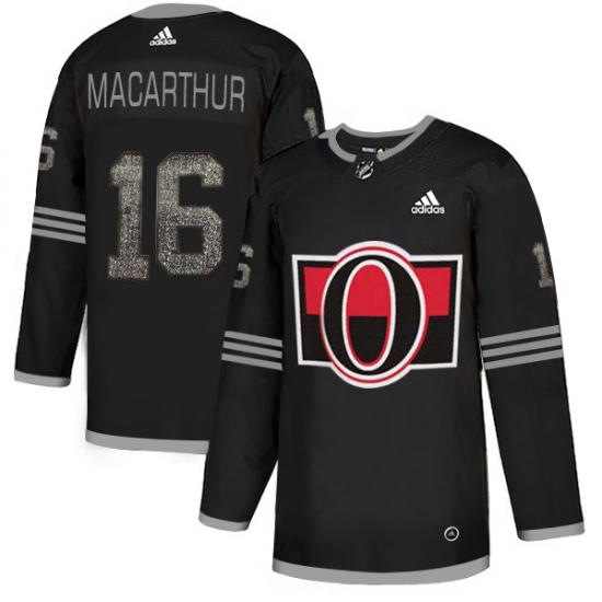 Men's Adidas Ottawa Senators #16 Clarke MacArthur Black_1 Authentic Classic Stitched NHL Jersey - Ujersey