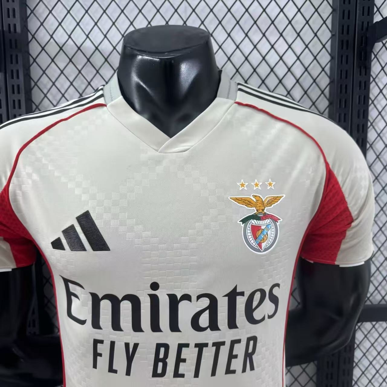 Benfica Soccer Jersey Away Shirt 2025/26