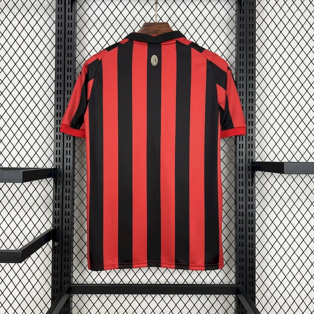 AC Milan Soccer Jersey 125th Anniversary Custom Shirt 2024/25 - ujerseystore
